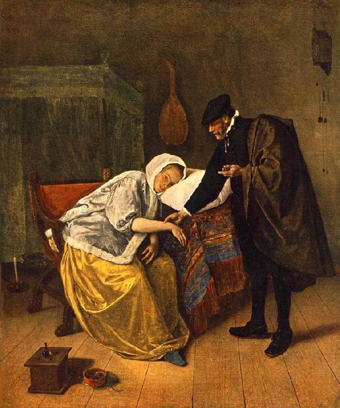 Jan Steen The Doctor and His Patient